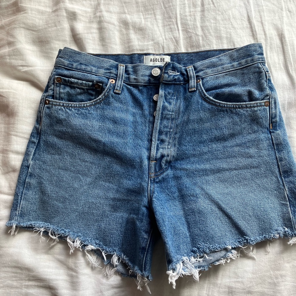 Agolde denim cuttoffs